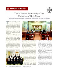 Monastery of the Visitation of Holy Mary Affiliate in Focus