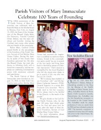 Parish Visitors 100th Anniversary